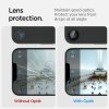 Osłona Aparatu Spigen Optik Pro Glas.tR EZ Fit 2-Pack do iPhone 16e – Czarny (Black)